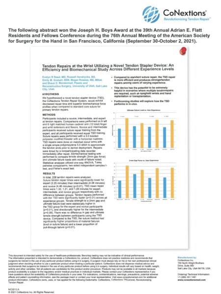 CoNextions ASSH Abstract White Papers